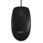 Logitech B100 Optisk Kablet Sort Logitech B100 Optisk Kablet Sort